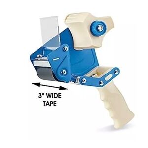 Uline H-150 Industrial Tape Dispenser 3 Inch Wide Hand Held Packing Gun New